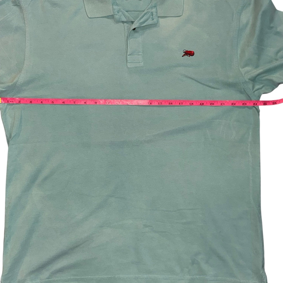 Men’s Perlis New Orleans Crawfish Polo Shirt XL Light green golf Cajun - Picture 5 of 7